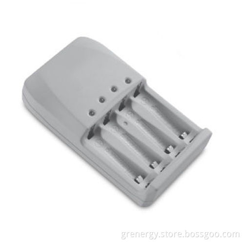 Standard Battery Charger with 6 Levels Charge Protection and 4 Independent Charging Channels